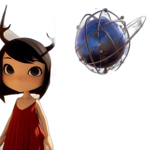 crown, dress, jewelry, staff transparent PNG cut-out