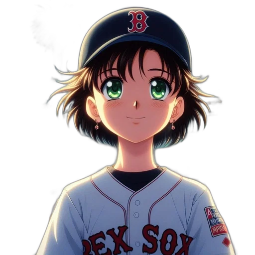face, anime, cartoon, pixel art transparent PNG cut-out