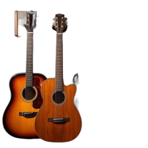 3d render, four, guitar, rack transparent PNG cut-out