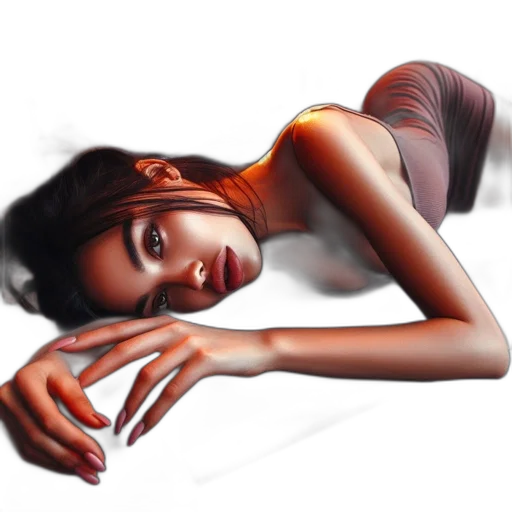 dress, jewelry, photorealistic, fantasy art transparent PNG cut-out