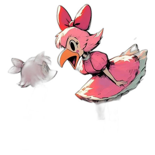 creature, animal, weapon, staff transparent PNG cut-out