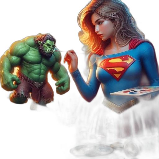 food, concept art, comic book art, fantasy art transparent PNG cut-out