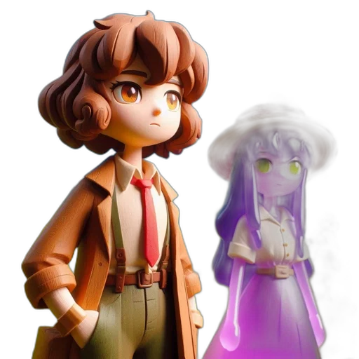 staff, concept art, 3d render, anime transparent PNG cut-out