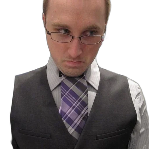 staff, face, jacket, robot transparent PNG cut-out