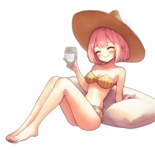 hat, food, bottle, weapon transparent PNG cut-out