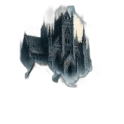 dragon, building, crown, robot transparent PNG cut-out