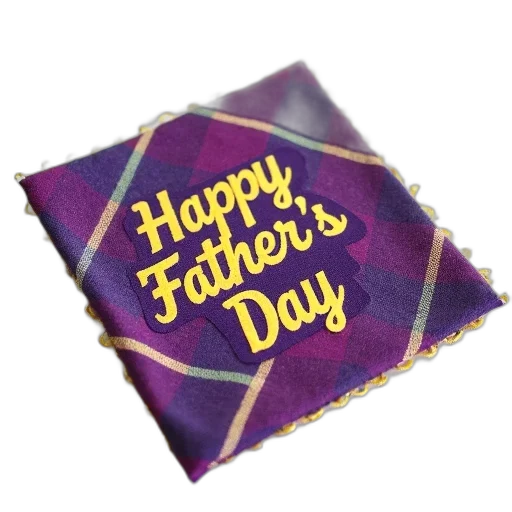 purple, yellow, fabric, checkered transparent PNG cut-out