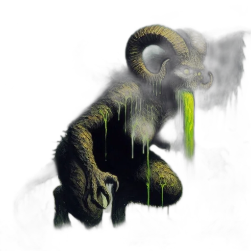 creature, dragon, animal, staff transparent PNG cut-out