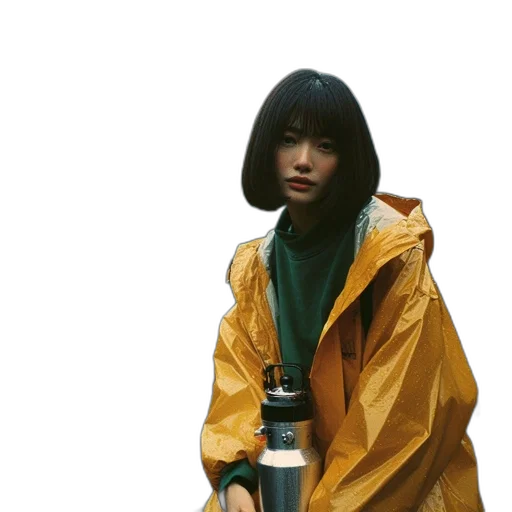 jacket, umbrella, bottle, dress transparent PNG cut-out