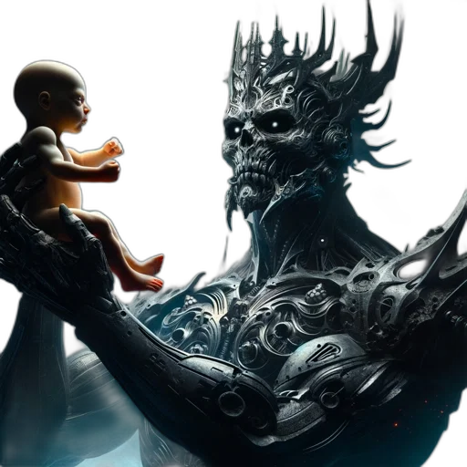 concept art, fantasy art, comic book art, outer space transparent PNG cut-out