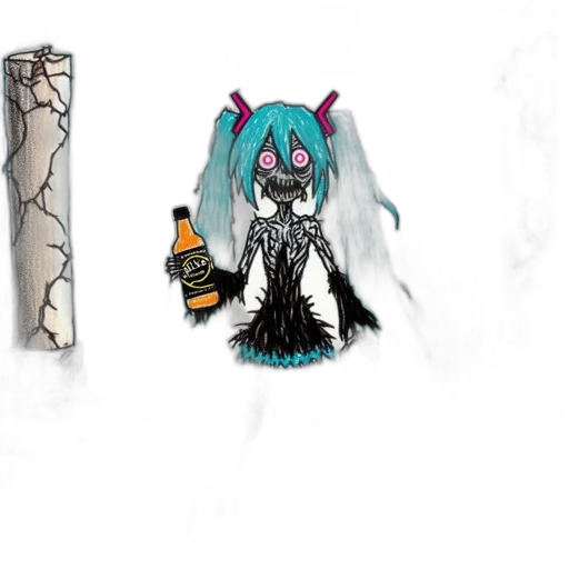 staff, weapon, bottle, robot transparent PNG cut-out