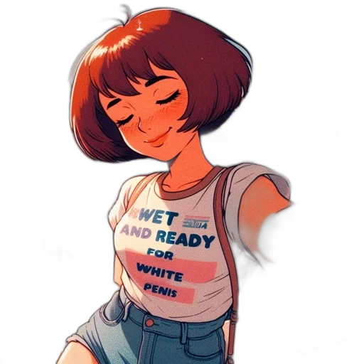 dress, hair, jacket, robot transparent PNG cut-out