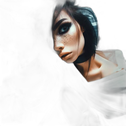 face, mask, dress, robot transparent PNG cut-out