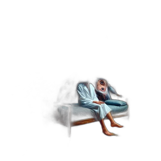 furniture, creature, jacket, mask transparent PNG cut-out