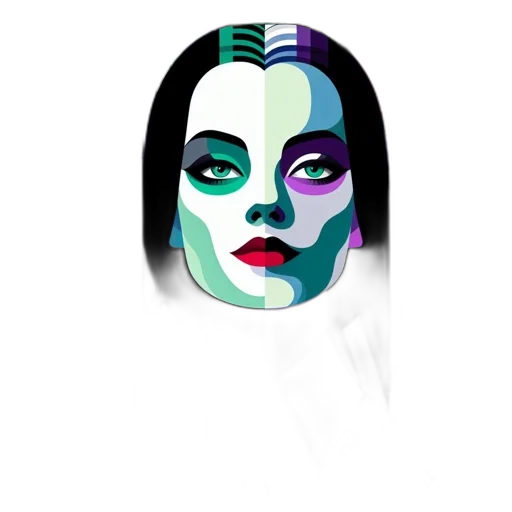 mask, face, jewelry, fantasy art transparent PNG cut-out