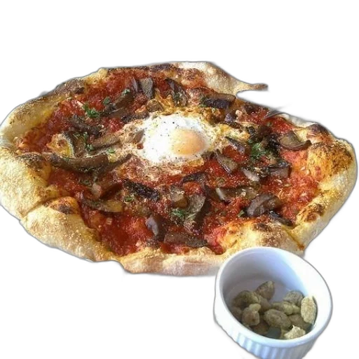 food, 3d render, photorealistic, pizza transparent PNG cut-out