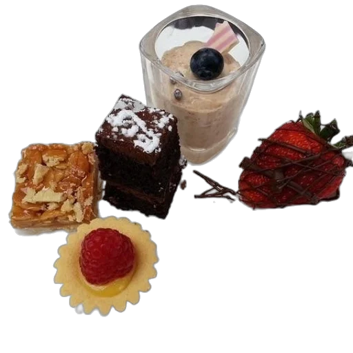 food, plate, desserts, including transparent PNG cut-out