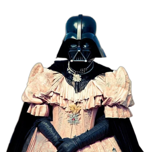 dress, mask, staff, concept art transparent PNG cut-out