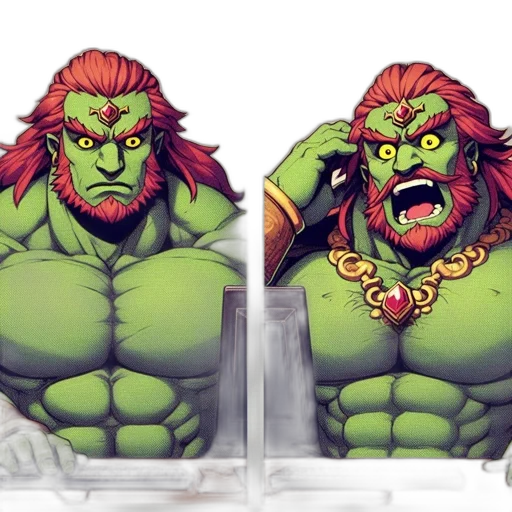 concept art, comic book art, pixel art, fantasy art transparent PNG cut-out