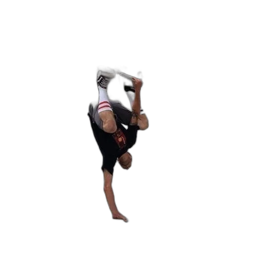 staff, skateboarder, performs, trick transparent PNG cut-out