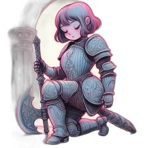 sword, staff, robot, weapon transparent PNG cut-out