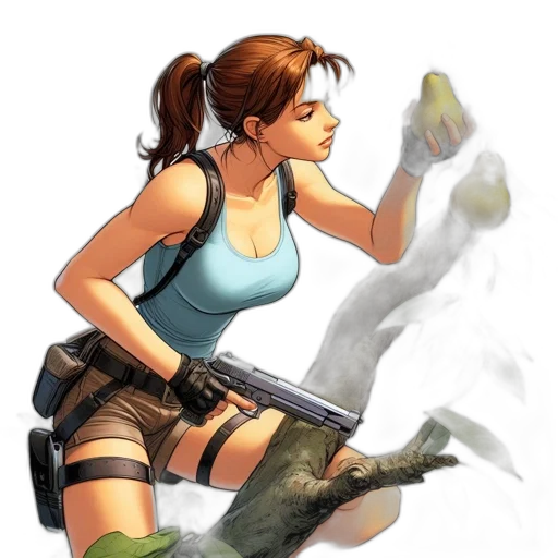 weapon, concept art, comic book art, fantasy art transparent PNG cut-out