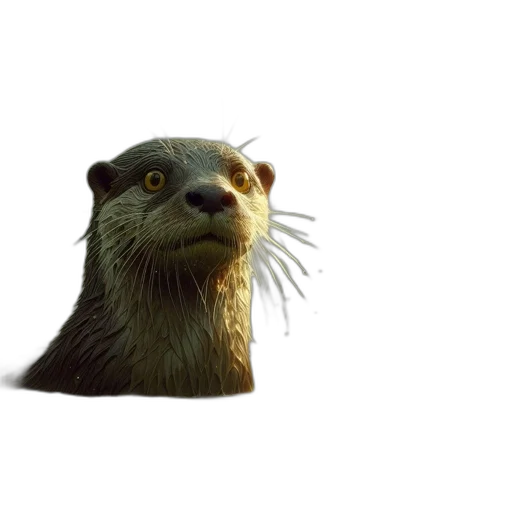 animal, creature, face, hair transparent PNG cut-out