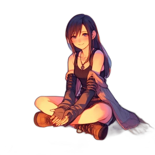dress, weapon, pixel art, watercolor transparent PNG cut-out