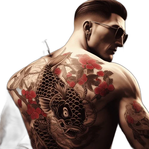 photorealistic, concept art, cyberpunk, fantasy art transparent PNG cut-out