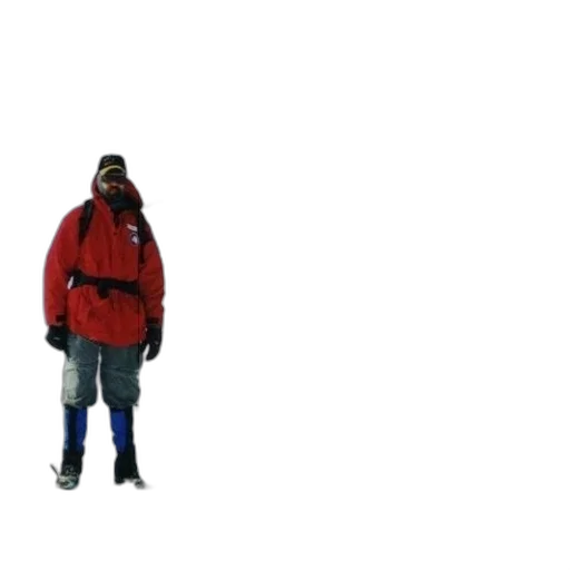 jacket, staff, umbrella, creature transparent PNG cut-out