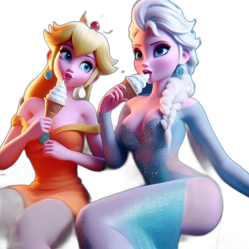 3d render, concept art, fantasy art, vaporwave transparent PNG cut-out