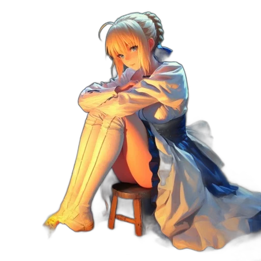 dress, robot, jacket, concept art transparent PNG cut-out