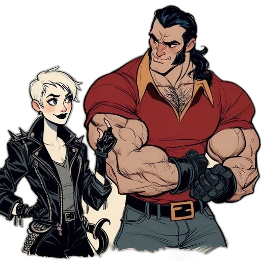 jacket, weapon, comic book art, concept art transparent PNG cut-out