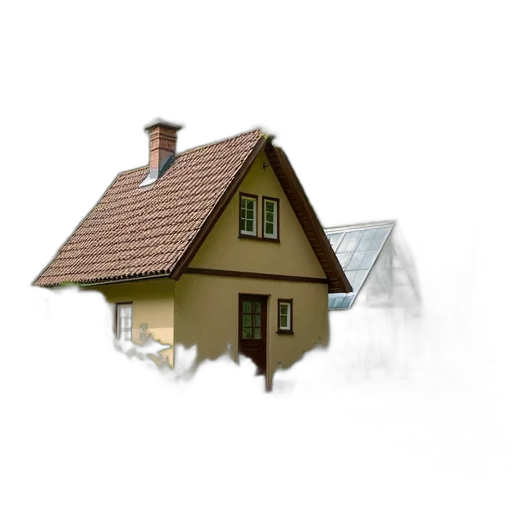 building, furniture, 3d render, photorealistic transparent PNG cut-out