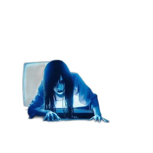 creature, hair, jacket, mask transparent PNG cut-out