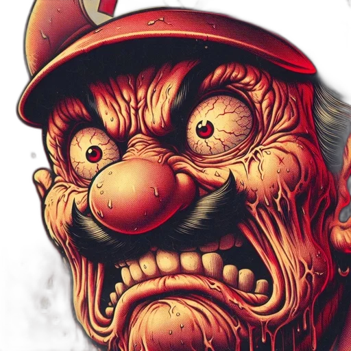 face, mask, creature, concept art transparent PNG cut-out