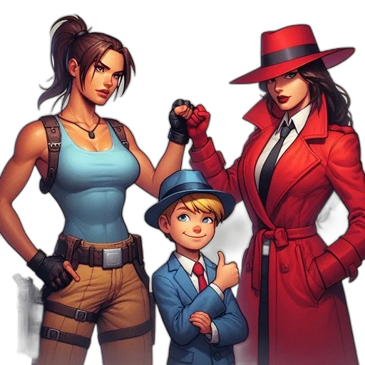 hat, staff, comic book art, concept art transparent PNG cut-out