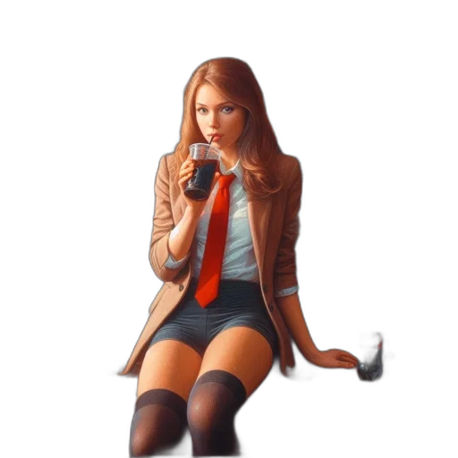 staff, jacket, dress, weapon transparent PNG cut-out
