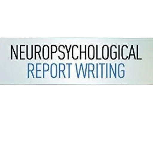 cover, neuropsychological, report, writing transparent PNG cut-out