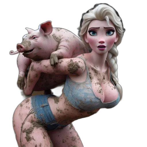 animal, creature, concept art, 3d render transparent PNG cut-out
