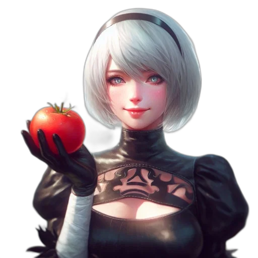 robot, food, face, crown transparent PNG cut-out