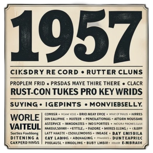 poster, vintage, design, featuring transparent PNG cut-out