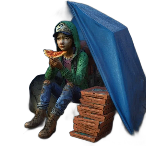 umbrella, hat, furniture, concept art transparent PNG cut-out