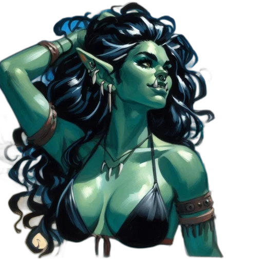 fantasy art, comic book art, concept art, pixel art transparent PNG cut-out