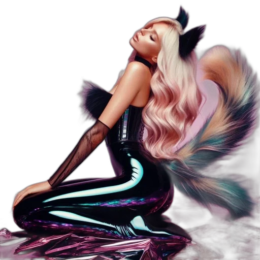 hair, creature, animal, fantasy art transparent PNG cut-out