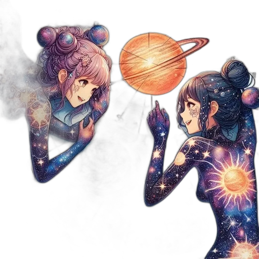 concept art, anime, fantasy art, comic book art transparent PNG cut-out