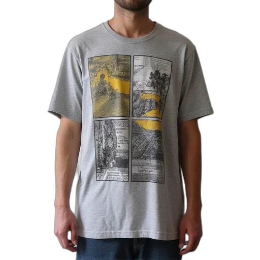 outer space, monochrome, carhartt, printed transparent PNG cut-out