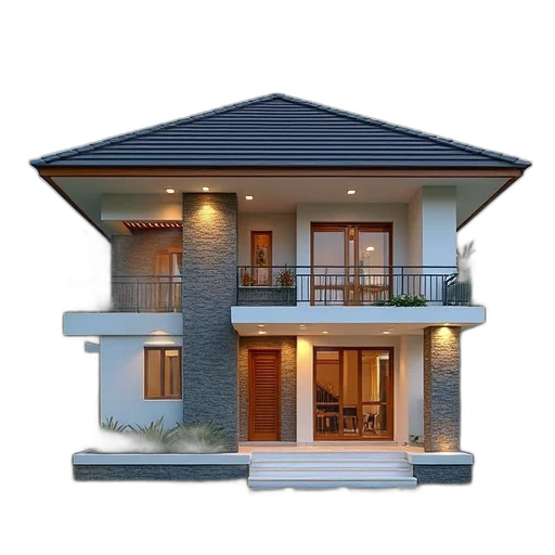 building, furniture, 3d render, photorealistic transparent PNG cut-out