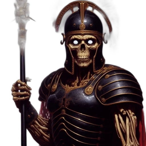 staff, sword, mask, robot transparent PNG cut-out