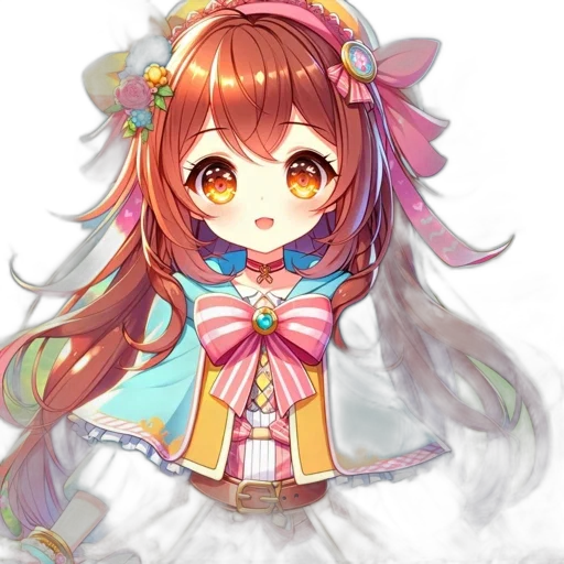 staff, dress, crown, face transparent PNG cut-out